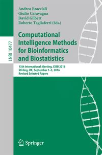 Produktbild: Computational Intelligence Methods for Bioinformatics and Biostatistics