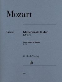 Produktbild: Wolfgang Amadeus Mozart - Klaviersonate D-dur KV 576