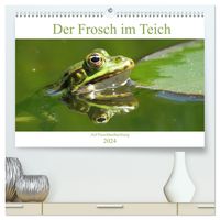 Bild vom Artikel Der Frosch im Teich - auf Froschbeobachtung (hochwertiger Premium Wandkalender 2024 DIN A2 quer), Kunstdruck in Hochglanz vom Autor Claudia Schimmack