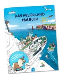 Produktbild: Das Helgoland Malbuch