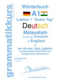 Produktbild: W&ouml;rterbuch Deutsch - Malayalam (Indien) - Englisch