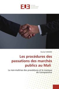 Produktbild: Les proc&eacute;dures des passations des march&eacute;s publics au Mali