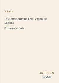 Produktbild: Le Monde comme il va, vision de Babouc
