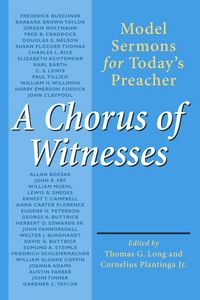 Produktbild: A Chorus of Witnesses