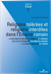 Produktbild: Religions tol&eacute;r&eacute;es et religions interdites dans l'empire Romain