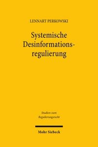 Produktbild: Systemische Desinformationsregulierung
