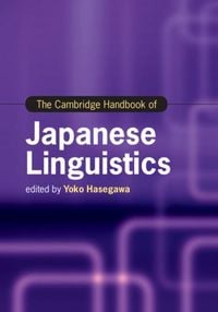 Produktbild: Cambridge Handbook of Japanese Linguistics