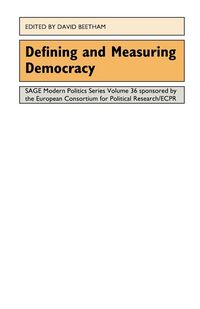Produktbild: Defining and Measuring Democracy