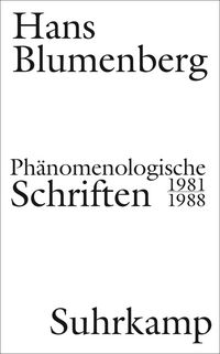 Produktbild: Ph&auml;nomenologische Schriften
