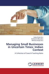 Produktbild: Managing Small Businesses in Uncertain Times: Indian Context