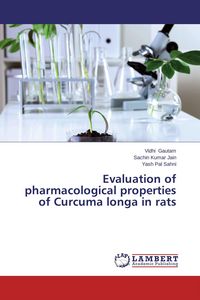 Produktbild: Evaluation of pharmacological properties of Curcuma longa in rats