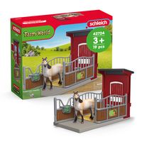 Produktbild: schleich&reg; 42724 Ponybox mit Mustang Stute