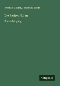 Produktbild: Die Pariser Horen