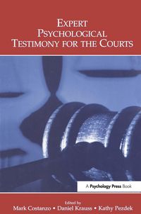 Produktbild: Expert Psychological Testimony for the Courts