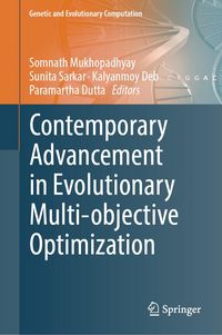 Produktbild: Contemporary Advancement in Evolutionary Multi-objective Optimization