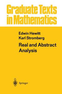 Produktbild: Real and Abstract Analysis