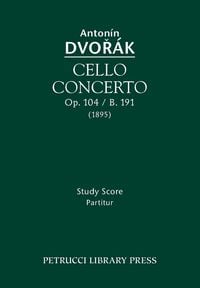 Produktbild: Cello Concerto, Op.104 / B.191
