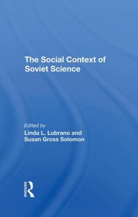 Produktbild: Lubrano, L: The Social Context Of Soviet Science