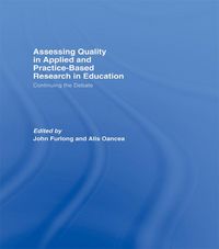 Produktbild: Assessing quality in applied and practice-based research in education.
