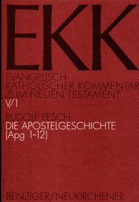 Produktbild: Die Apostelgeschichte, EKK V/1