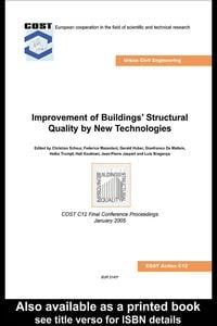 Produktbild: Improvement of Buildings' Structural Quality by New Technologies