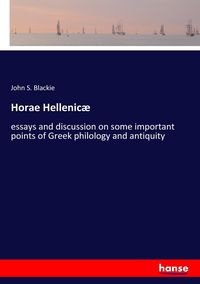 Produktbild: Horae Hellenic&aelig;