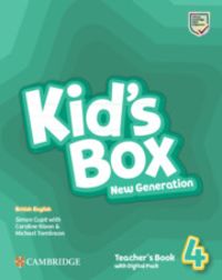 Produktbild: Kid's Box New Generation Level 4 Teacher's Book with Digital Pack British English