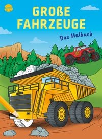 Produktbild: Das Malbuch. Gro&szlig;e Fahrzeuge