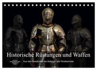Produktbild: Historische R&uuml;stungen und Waffen (Tischkalender 2026 DIN A5 quer), CALVENDO Monatskalender