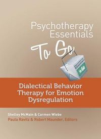 Produktbild: Psychotherapy Essentials To Go