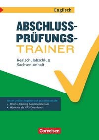 Produktbild: Abschlusspr&uuml;fungstrainer Englisch - Sachsen-Anhalt - 10. Schuljahr
