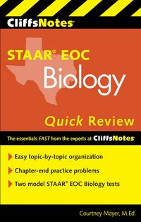 Produktbild: CliffsNotes STAAR EOC Biology Quick Review