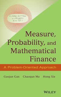 Produktbild: Gan, G: Measure, Probability, and Mathematical Finance