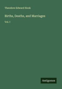 Produktbild: Births, Deaths, and Marriages