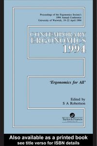Produktbild: Contemporary Ergonomics
