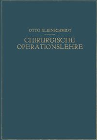 Produktbild: Chirurgische Operationslehre