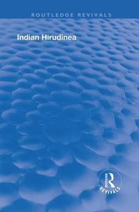 Produktbild: Harding, W: Indian Hirudinea