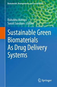 Produktbild: Sustainable Green Biomaterials As Drug Delivery Systems