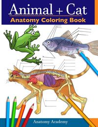 Produktbild: Animal & Cat Anatomy Coloring Book