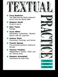 Produktbild: Textual Practice