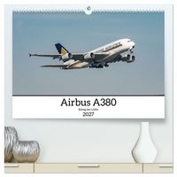 Produktbild: Airbus A380 - K&ouml;nig der L&uuml;fte (hochwertiger Premium Wandkalender 2027 DIN A2 quer), Kunstdruck in Hochglanz