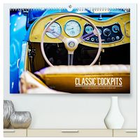 Produktbild: CLASSIC COCKPITS - Funktionale Kunstwerke aus einer anderen Zeit (hochwertiger Premium Wandkalender 2026 DIN A2 quer), Kunstdruck in Hochglanz