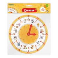 Produktbild: TR&Ouml;TSCH - Lernuhr Zum Schulstart Tierfreunde