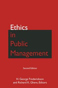 Produktbild: Ethics in Public Management