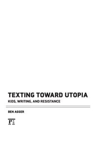 Produktbild: Texting Toward Utopia