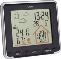 Produktbild: TFA Dostmann LIFE 35.1153.01 Funk-Wetterstation Vorhersage f&uuml;r 12 bis 24 Stunden Anzahl Sensoren max. 3