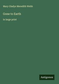 Produktbild: Gone to Earth