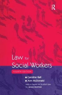 Produktbild: Mcdonald, A: Law for Social Workers