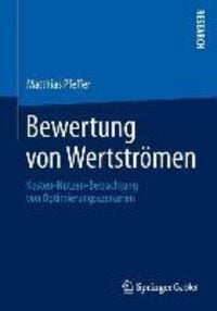 Produktbild: Bewertung von Wertstr&ouml;men