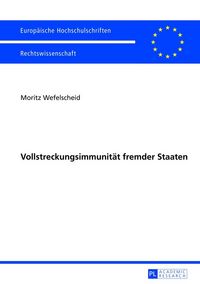 Produktbild: Vollstreckungsimmunit&auml;t fremder Staaten